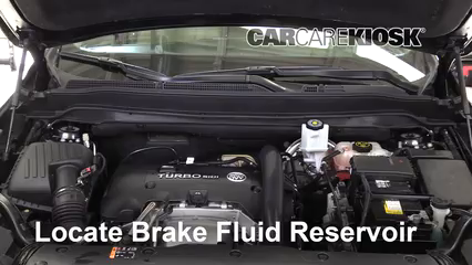 2016 Buick Envision Premium 2.0L 4 Cyl. Turbo Líquido de frenos Agregar fluido